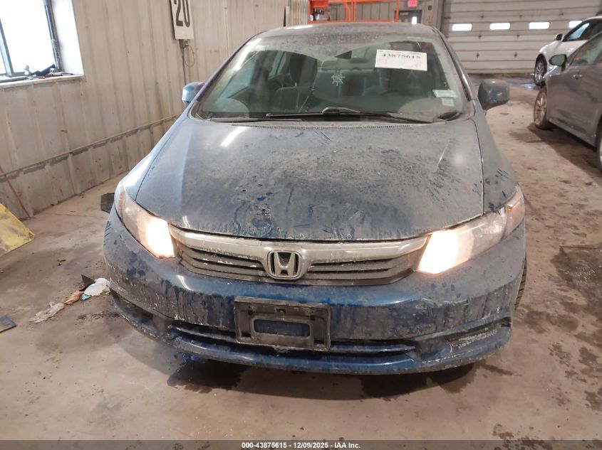 2012 Honda Civic Ex VIN: 2HGFB2F88CH579382 Lot: 43875615