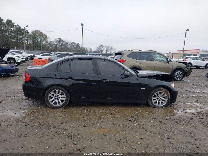 2006 BMW 325I VIN: WBAVB13516PT07333 Lot: 43875616