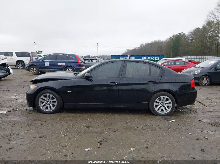 2006 BMW 325I VIN: WBAVB13516PT07333 Lot: 43875616