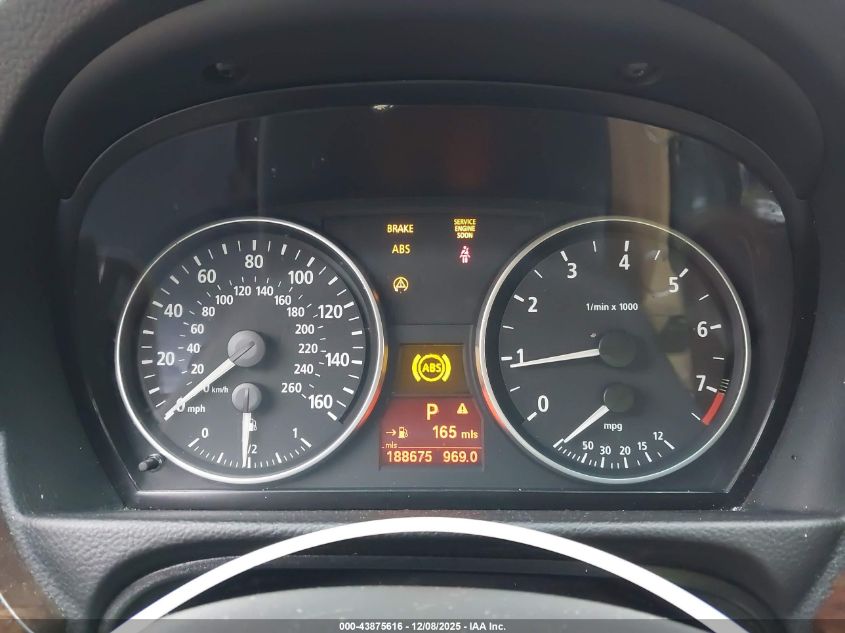 2006 BMW 325I VIN: WBAVB13516PT07333 Lot: 43875616