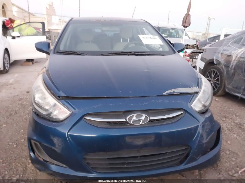 2015 Hyundai Accent Gls VIN: KMHCT4AE4FU879182 Lot: 43875626