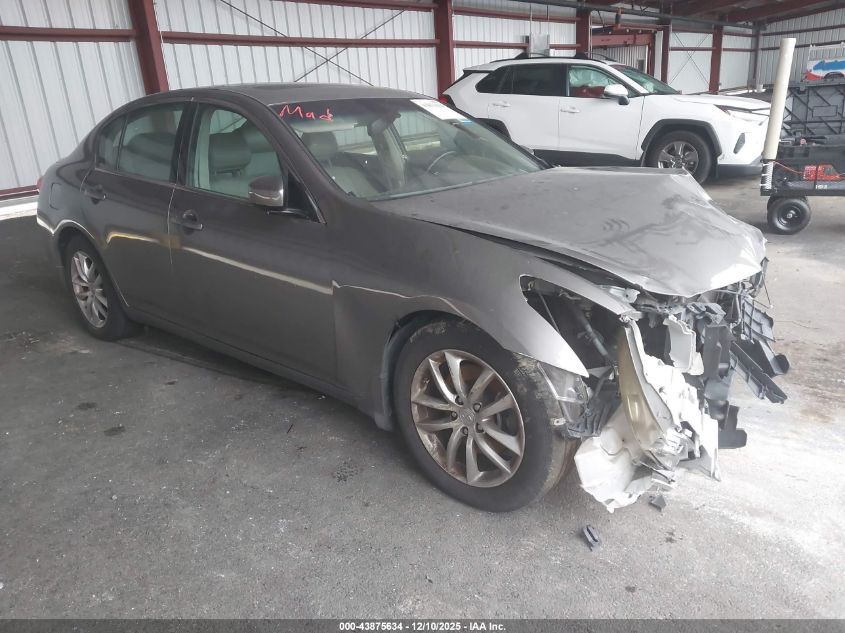 2009 Infiniti G37 Journey