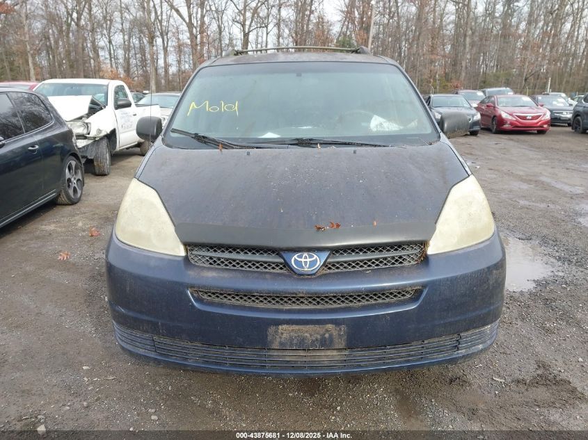 2004 Toyota Sienna Ce/Le VIN: 5TDZA23C94S038657 Lot: 43875681
