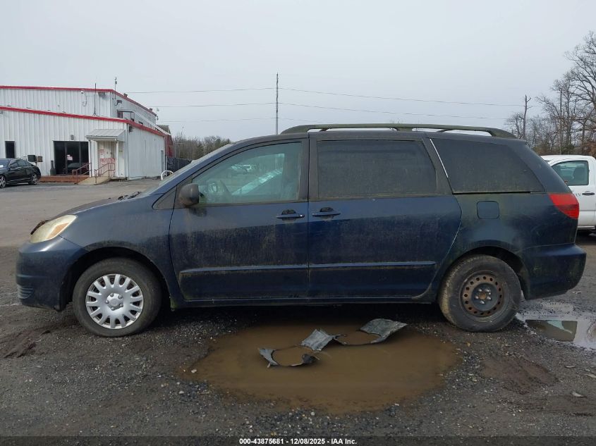 2004 Toyota Sienna Ce/Le VIN: 5TDZA23C94S038657 Lot: 43875681