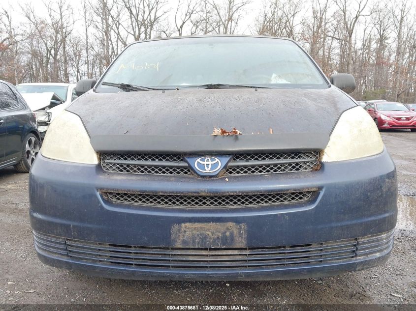 2004 Toyota Sienna Ce/Le VIN: 5TDZA23C94S038657 Lot: 43875681
