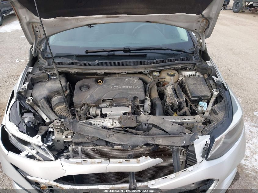 2017 Chevrolet Cruze Lt Auto VIN: 3G1BE6SMXHS604455 Lot: 43875689