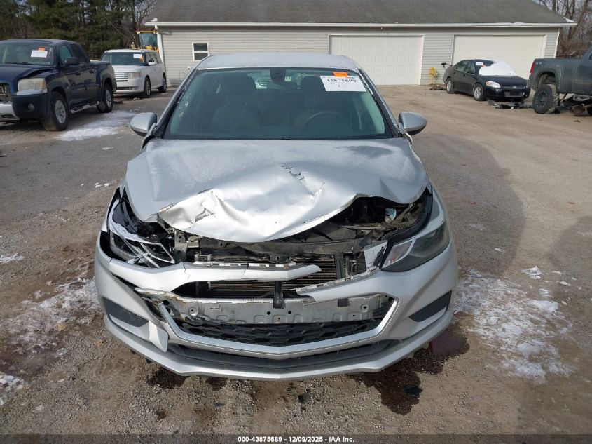 2017 Chevrolet Cruze Lt Auto VIN: 3G1BE6SMXHS604455 Lot: 43875689