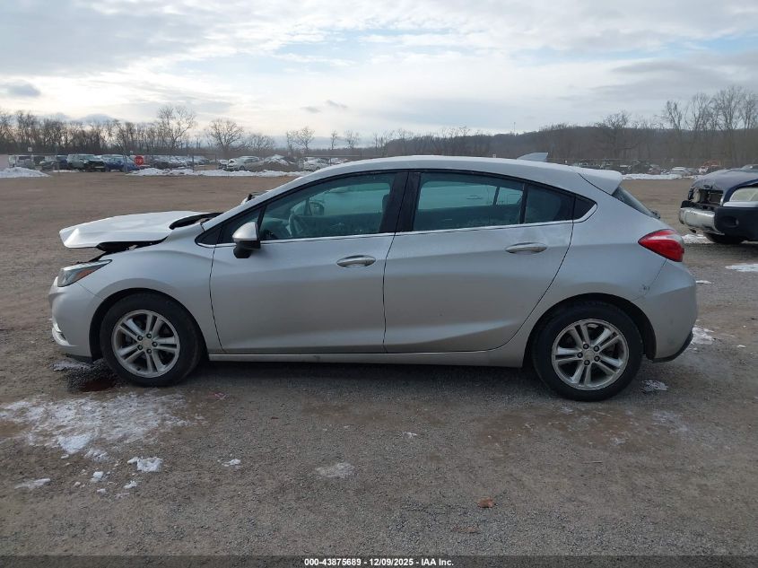 2017 Chevrolet Cruze Lt Auto VIN: 3G1BE6SMXHS604455 Lot: 43875689