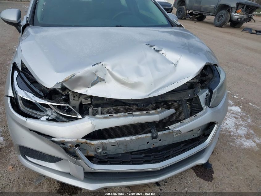 2017 Chevrolet Cruze Lt Auto VIN: 3G1BE6SMXHS604455 Lot: 43875689