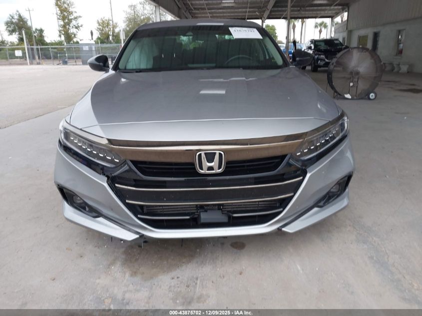 2022 Honda Accord Sport Se VIN: 1HGCV1F43NA093596 Lot: 43875702