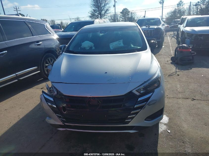 2025 Nissan Versa 1.6 S VIN: 3N1CN8DV5SL860326 Lot: 43875706