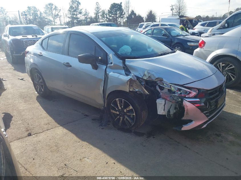 2025 Nissan Versa 1.6 S VIN: 3N1CN8DV5SL860326 Lot: 43875706