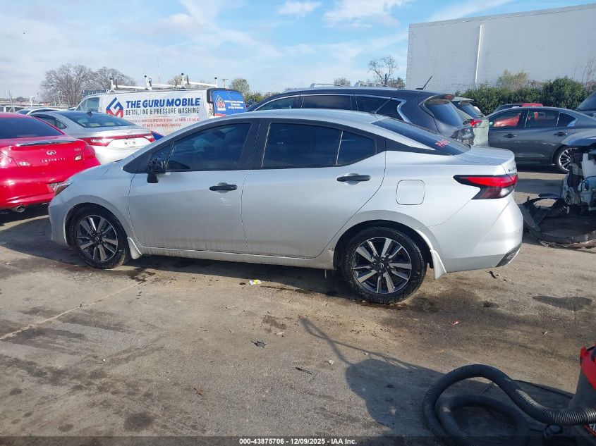 2025 Nissan Versa 1.6 S VIN: 3N1CN8DV5SL860326 Lot: 43875706