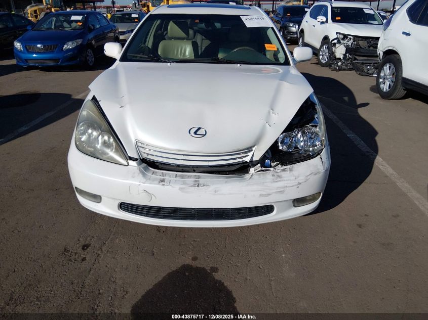 2002 Lexus Es 300 VIN: JTHBF30G925030155 Lot: 43875717