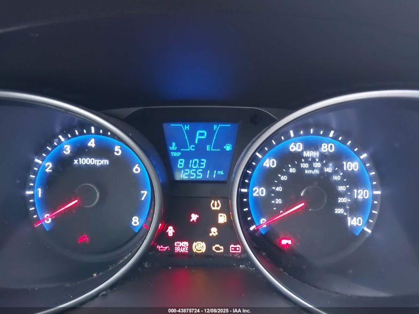 2011 Hyundai Tucson Gls VIN: KM8JU3AC8BU205091 Lot: 43875724