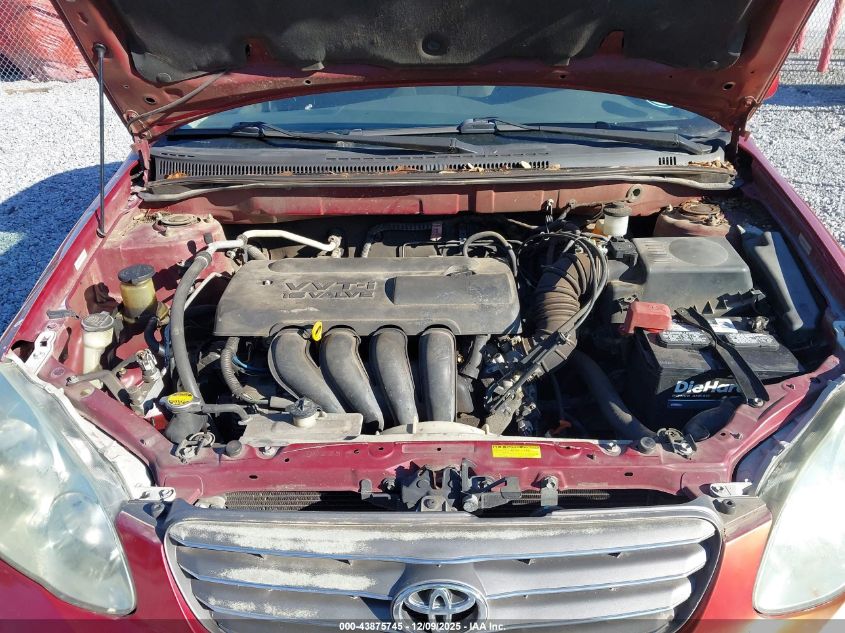 2003 Toyota Corolla S VIN: 1NXBR32E43Z056752 Lot: 43875745