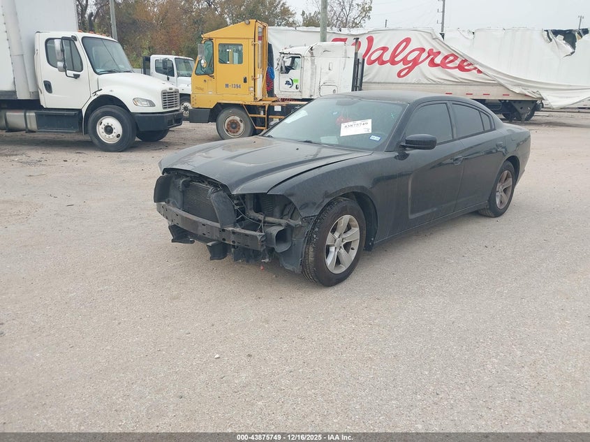Vin: 2c3cdxhg1dh647671, lot: 44371282, dodge charger sxt 20132