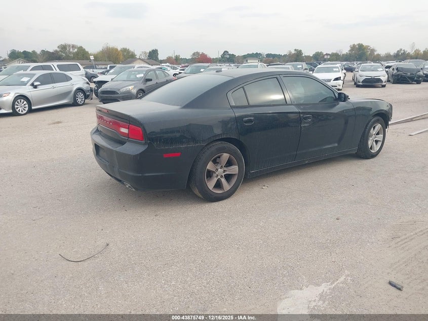 Vin: 2c3cdxhg1dh647671, lot: 44371282, dodge charger sxt 20134