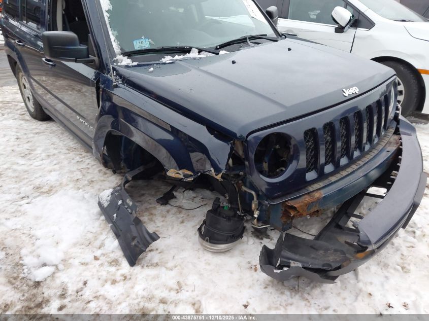 2016 Jeep Patriot Sport VIN: 1C4NJRBB3GD692215 Lot: 43875751