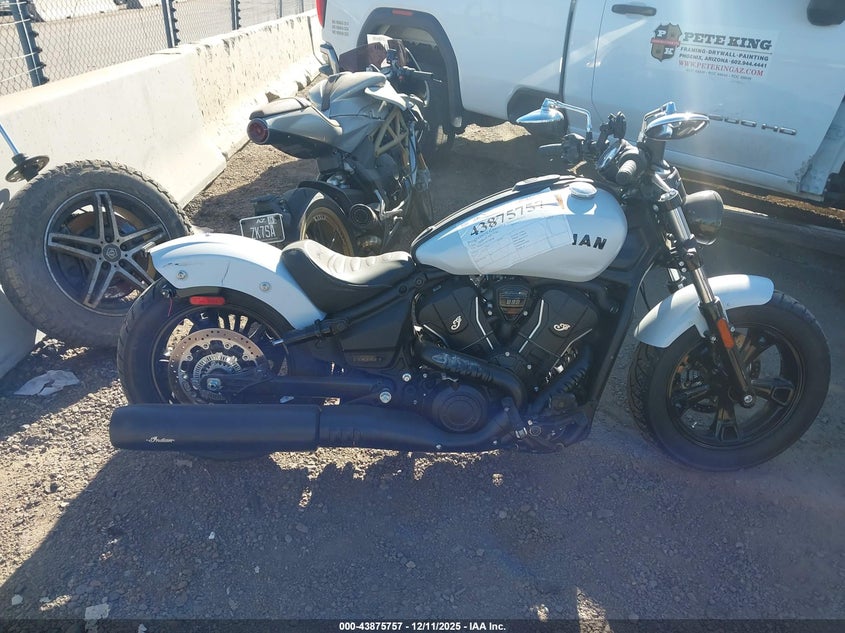 VIN 56KSBC614S3208284 2025 INDIAN MOTORCYCLE CO. SCOUT SIXTY BOBBER LIMITED