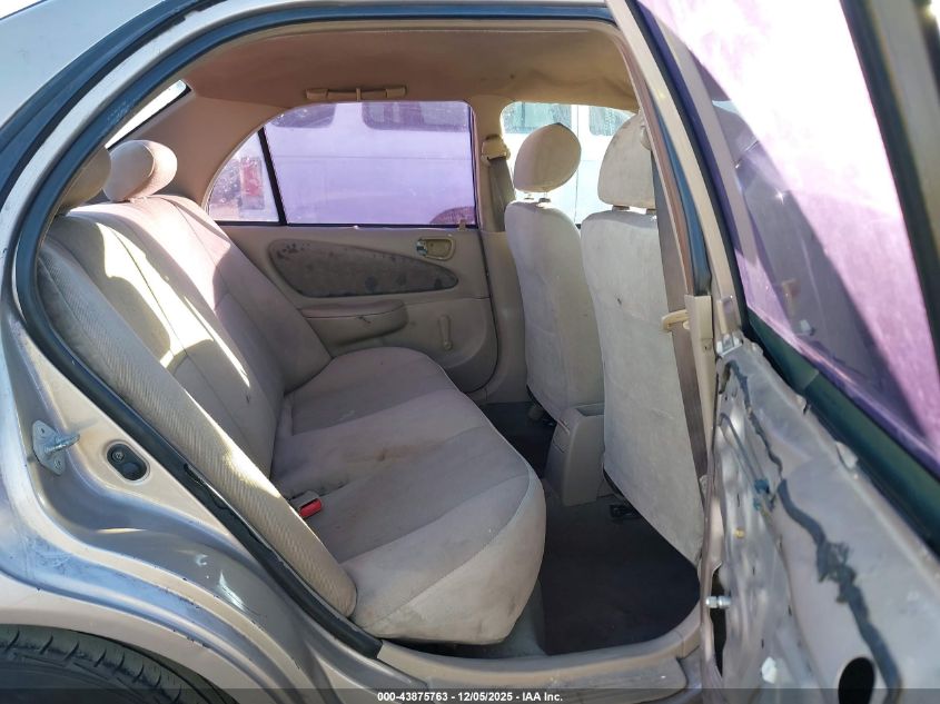 2000 Toyota Corolla Ve VIN: 1NXBR12E5YZ302851 Lot: 43875763