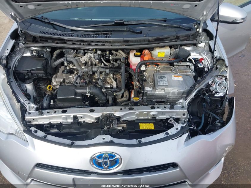 2013 Toyota Prius C Two VIN: JTDKDTB35D1542166 Lot: 43875790