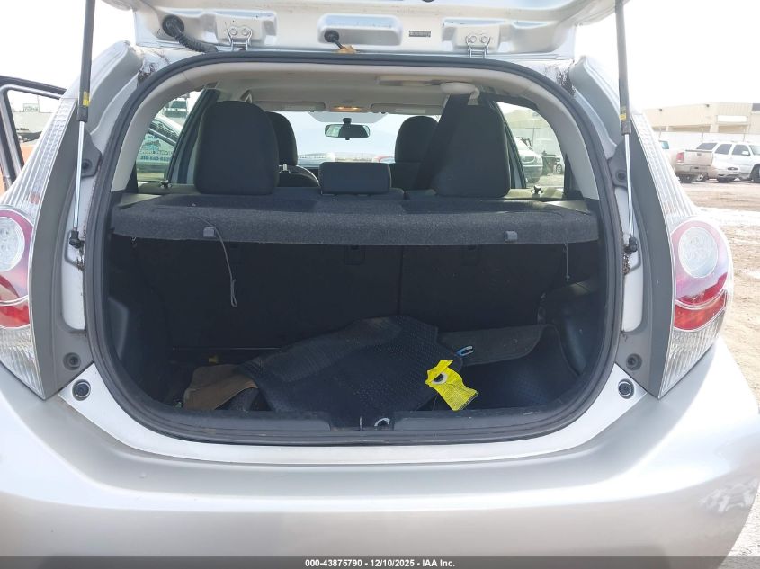 2013 Toyota Prius C Two VIN: JTDKDTB35D1542166 Lot: 43875790