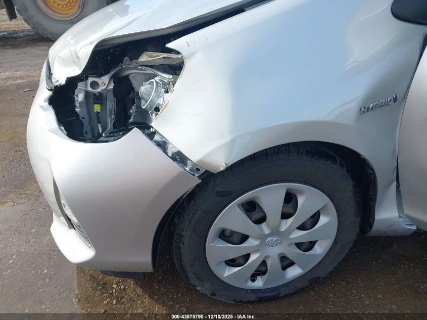 2013 Toyota Prius C Two VIN: JTDKDTB35D1542166 Lot: 43875790