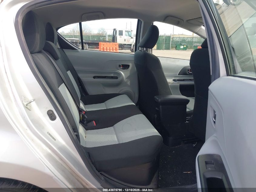 2013 Toyota Prius C Two VIN: JTDKDTB35D1542166 Lot: 43875790