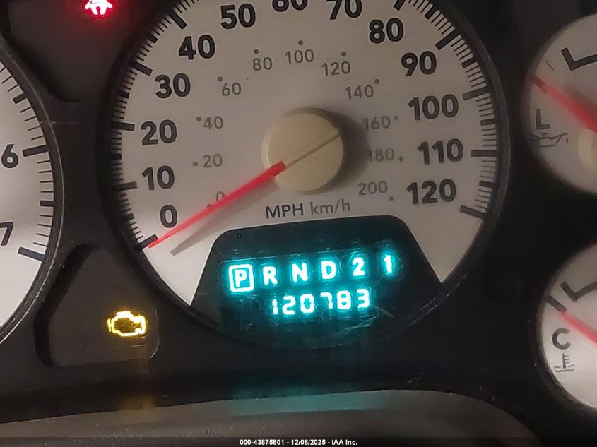 2007 Dodge Ram 2500 Slt/Trx4 Off Road/Sport/Power Wagon VIN: 1D3KS28DX7J544149 Lot: 43875801