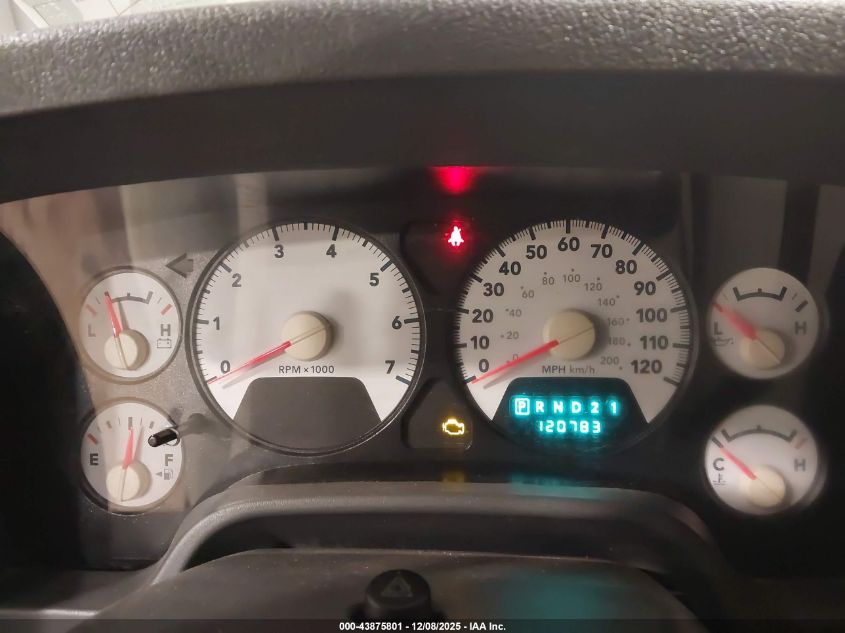 2007 Dodge Ram 2500 Slt/Trx4 Off Road/Sport/Power Wagon VIN: 1D3KS28DX7J544149 Lot: 43875801