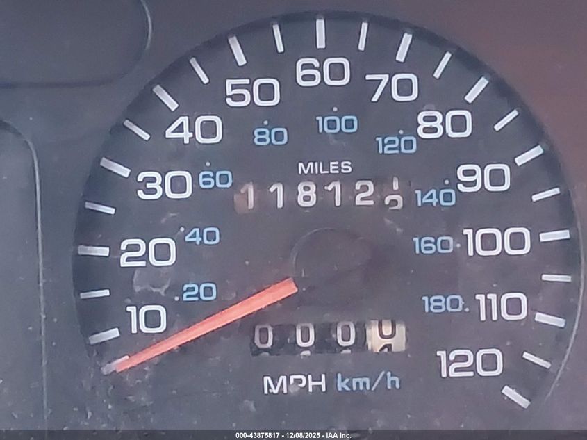 1995 Dodge Ram 2500 VIN: 3B7KF23W0SM163072 Lot: 43875817