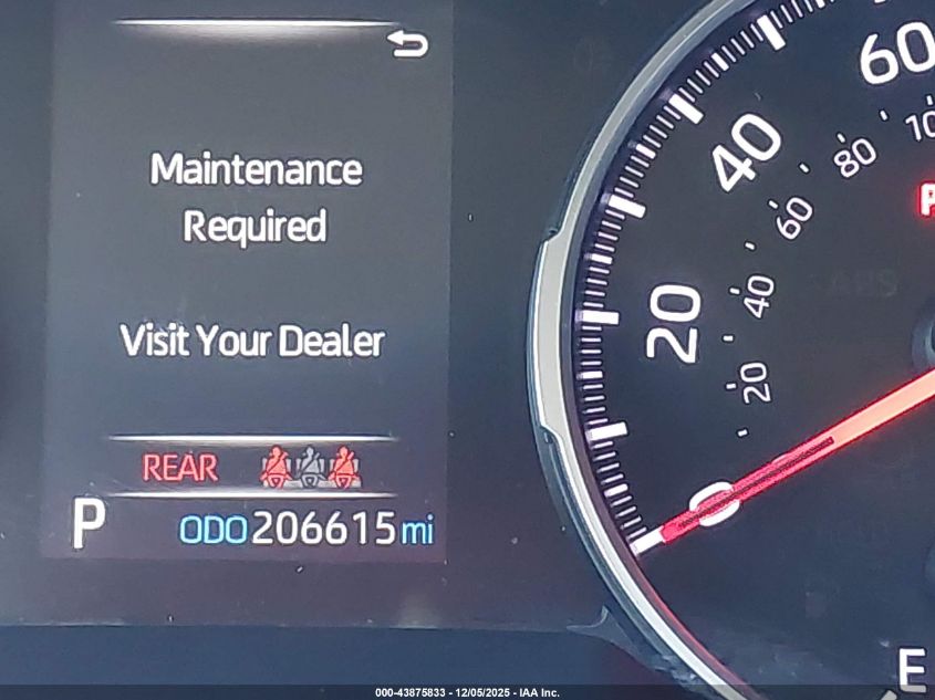 2022 Toyota Rav4 Le VIN: 2T3H1RFV3NC197001 Lot: 43875833