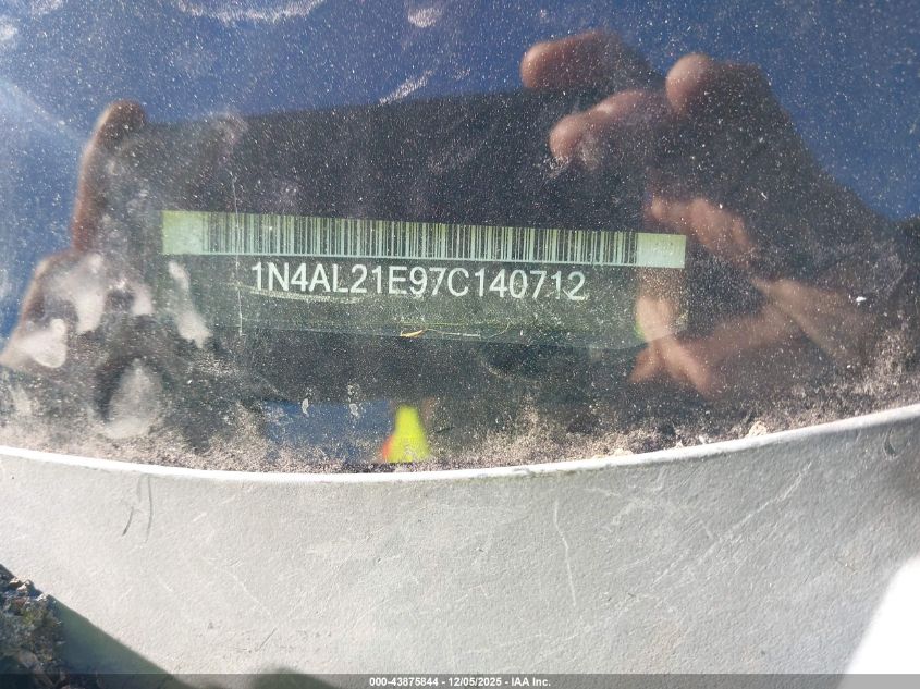 2007 Nissan Altima 2.5 S VIN: 1N4AL21E97C140712 Lot: 43875844