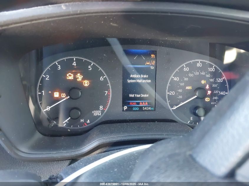 2025 Toyota Corolla Le VIN: 5YFB4MDE8SP260777 Lot: 43875861