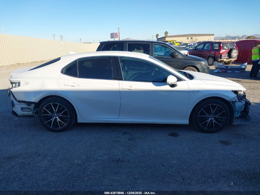 2020 Toyota Camry Xle Hybrid VIN: 4T1F31AK0LU527617 Lot: 43875866