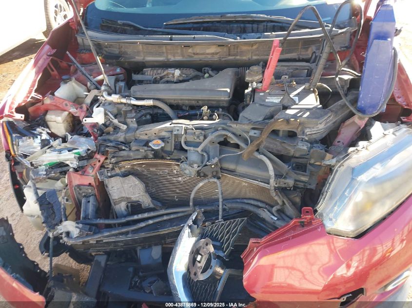 2014 Nissan Rogue Sv VIN: 5N1AT2MV1EC750327 Lot: 43875869