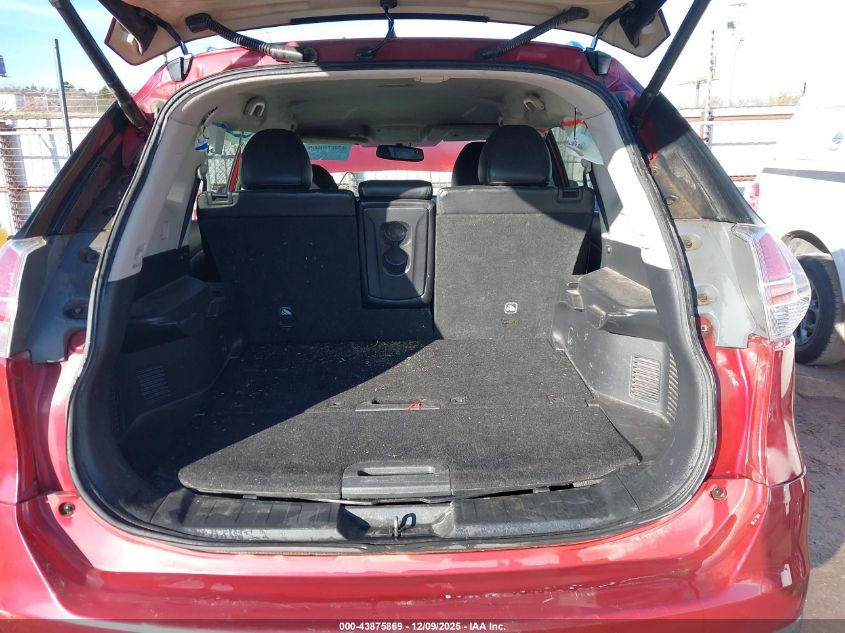 2014 Nissan Rogue Sv VIN: 5N1AT2MV1EC750327 Lot: 43875869