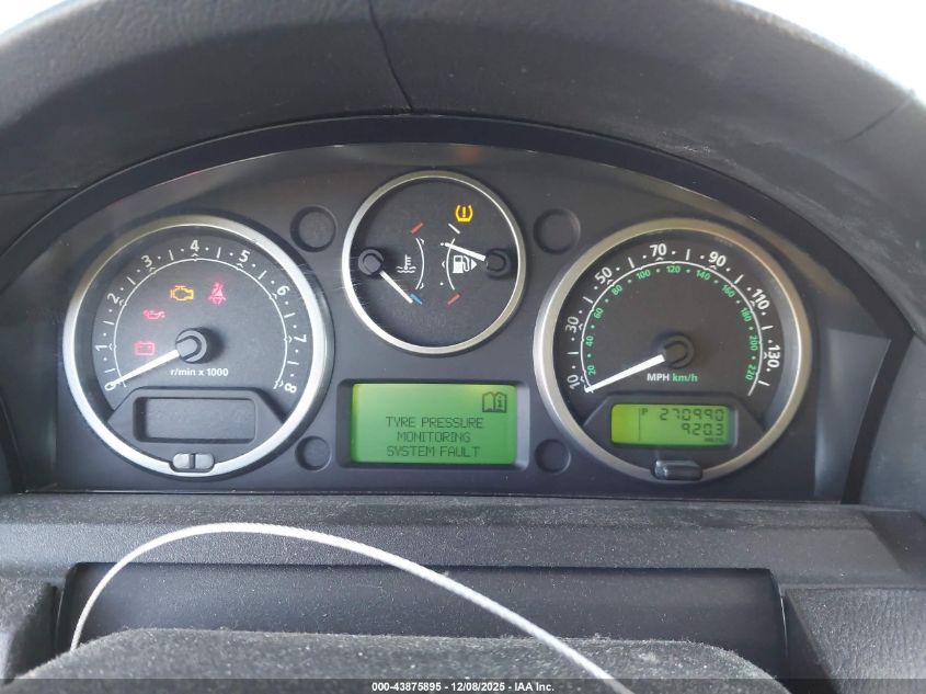 2006 Land Rover Lr3 V8 Se VIN: SALAE25446A398273 Lot: 43875895