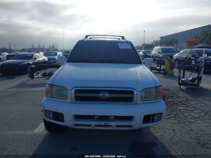 2001 Nissan Pathfinder Le VIN: JN8DR09Y11W570804 Lot: 43875905