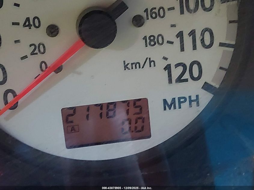 2001 Nissan Pathfinder Le VIN: JN8DR09Y11W570804 Lot: 43875905