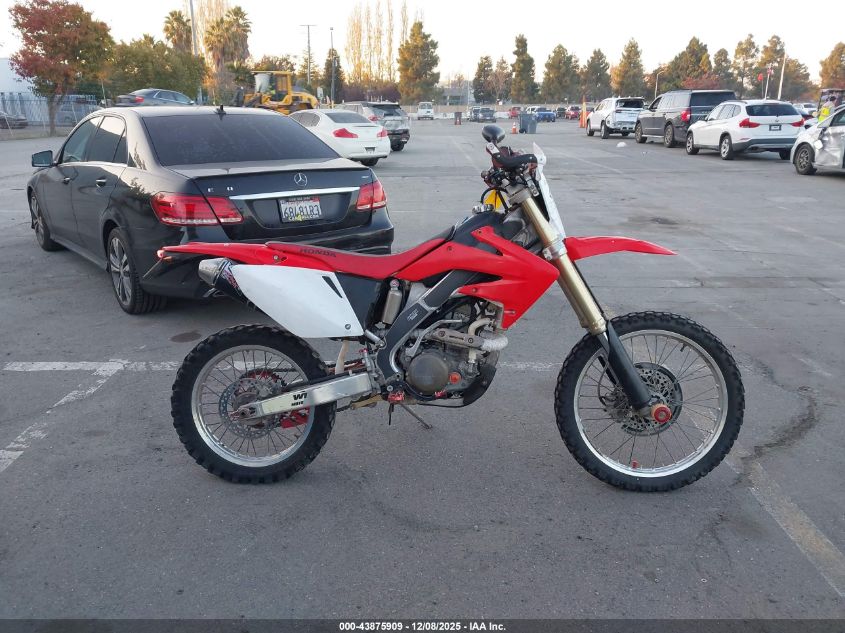 2006 Honda Crf250 X VIN: JH2ME11196M200285 Lot: 43875909