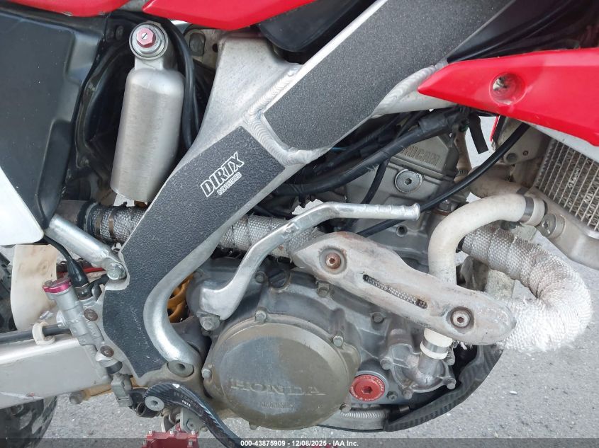 2006 Honda Crf250 X VIN: JH2ME11196M200285 Lot: 43875909