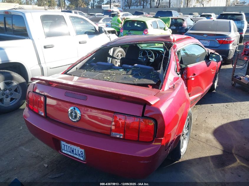 2005 Ford Mustang V6 Deluxe/V6 Premium VIN: 1ZVFT80N855167404 Lot: 43875913