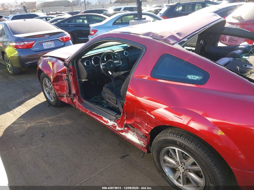 2005 Ford Mustang V6 Deluxe/V6 Premium VIN: 1ZVFT80N855167404 Lot: 43875913