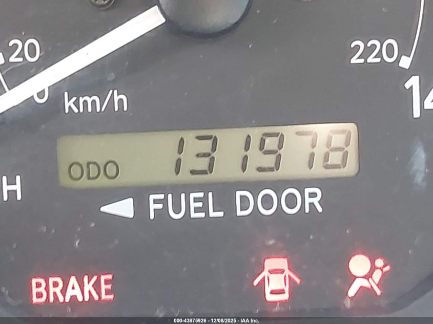 2000 Toyota Camry Ce/Le/Xle VIN: JT2BG22K6Y0395238 Lot: 43875926