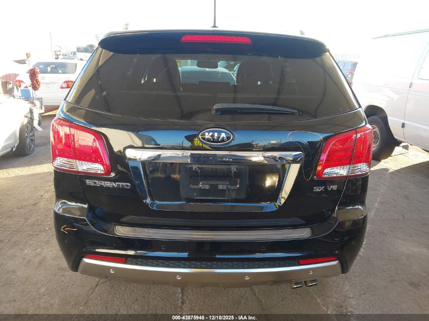 2012 Kia Sorento Sx V6 VIN: 5XYKWDA27CG266273 Lot: 43875948
