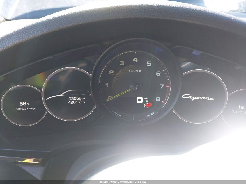 2019 Porsche Cayenne E-Hybrid VIN: WP1AE2AY4KDA50335 Lot: 43875960
