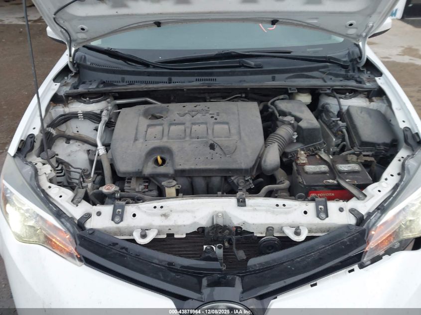 2018 Toyota Corolla Le VIN: 5YFBURHE2JP752291 Lot: 43875964