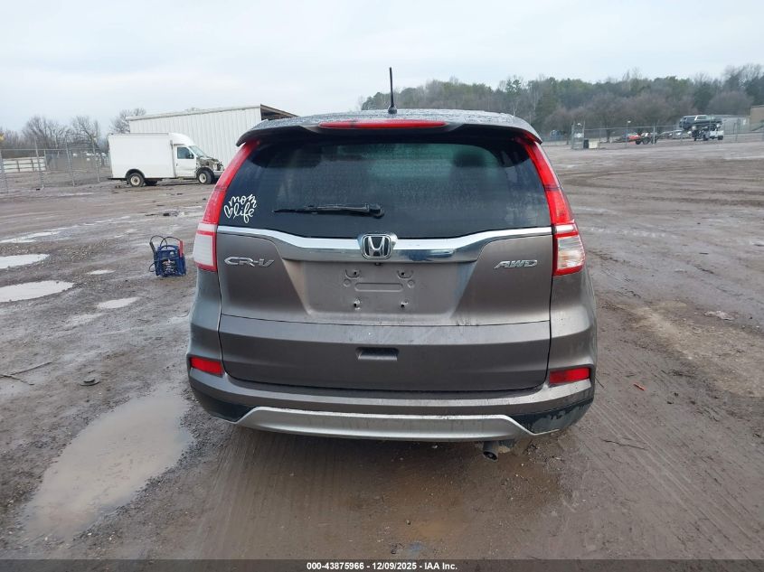 2015 Honda Cr-V Ex VIN: 5J6RM4H56FL098326 Lot: 43875966